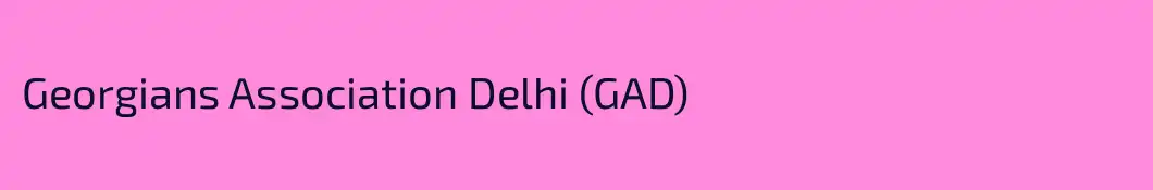 Georgians Association Delhi (GAD)